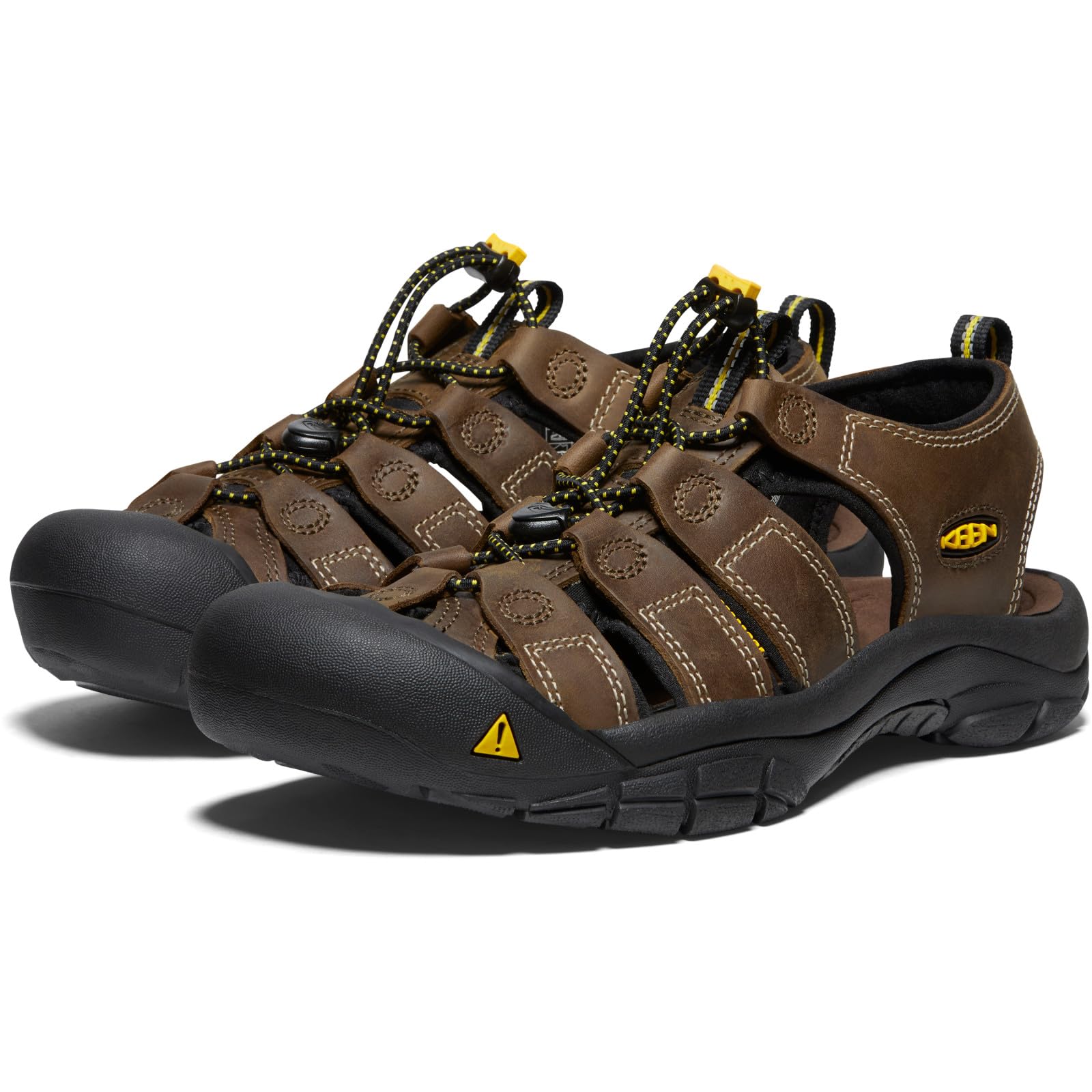 KEEN Men's Newport Closed Toe Comfortable Durable Leather Water Sandals - Image 5