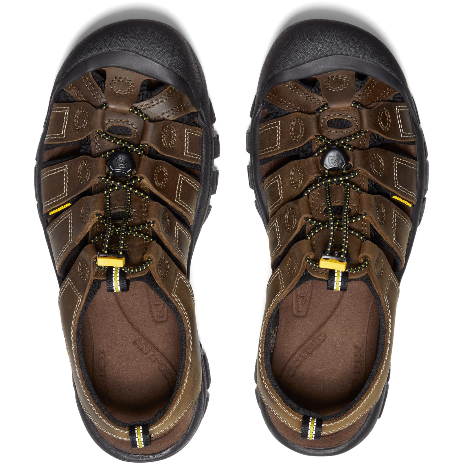 KEEN Men's Newport Closed Toe Comfortable Durable Leather Water Sandals - Image 6