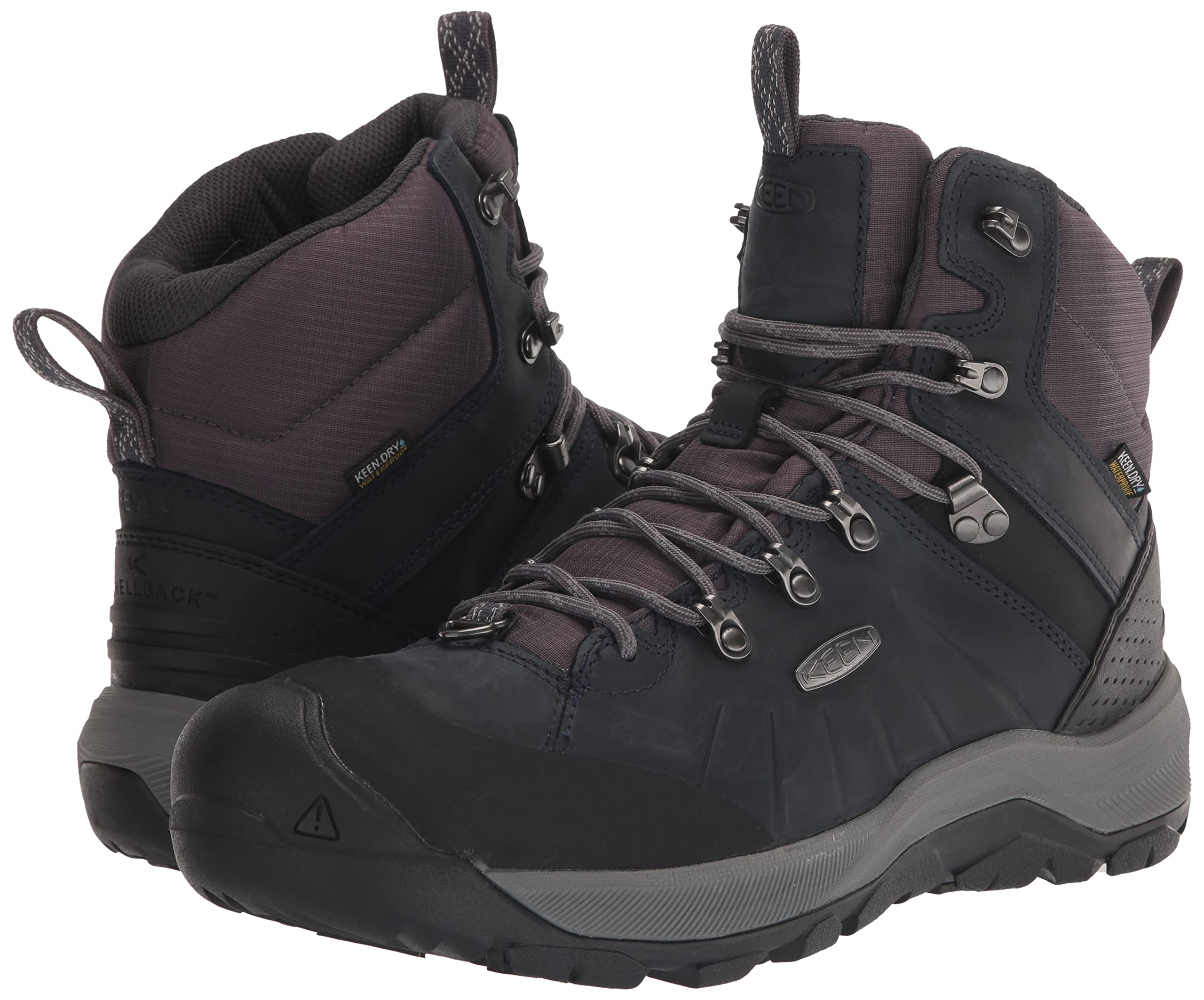 KEEN Men's Revel 4 Mid Height Polar Insulated Waterproof Snow Boots - Image 7