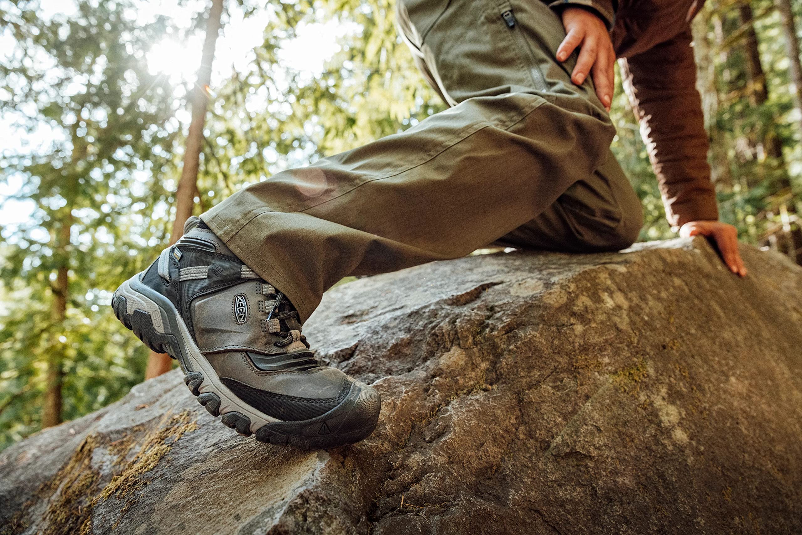 KEEN Men's Ridge Flex Mid Height Waterproof Hiking Boots - Image 6