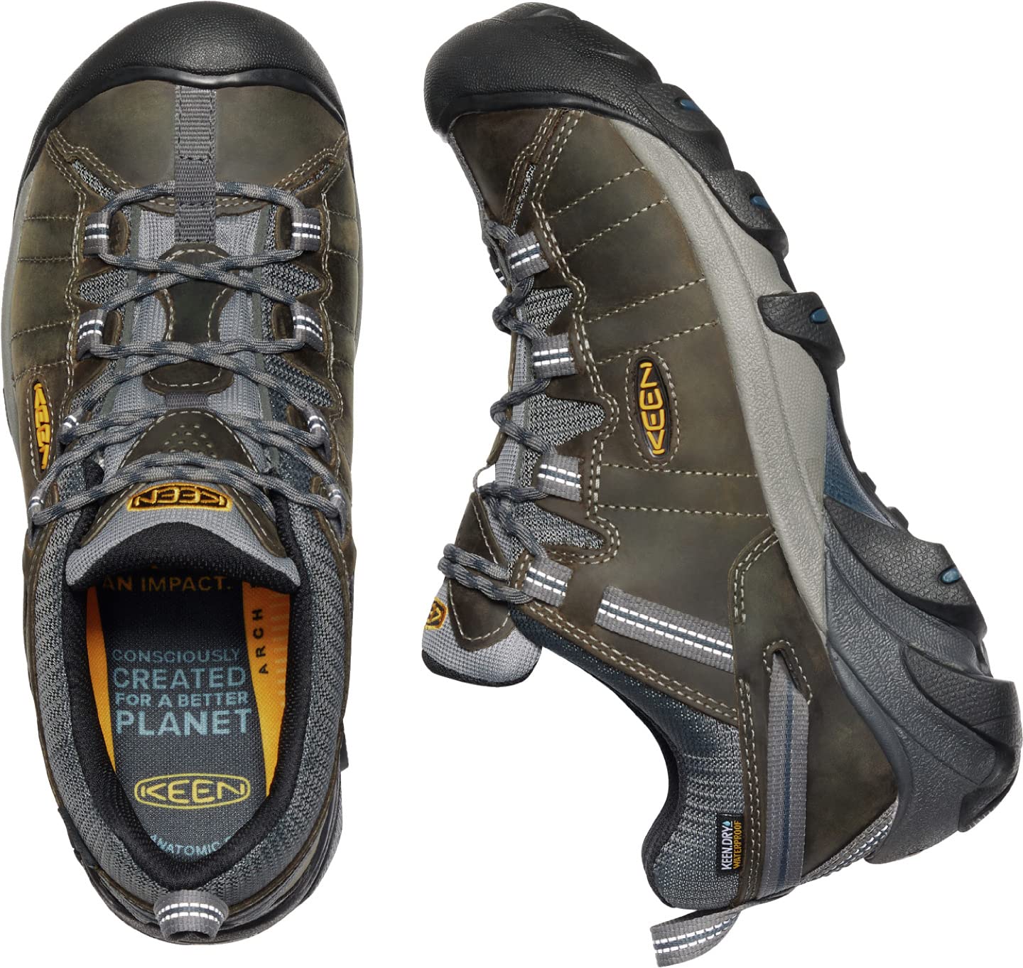 KEEN Men's Targhee 2 Low Height Waterproof Hiking Shoes - Image 5