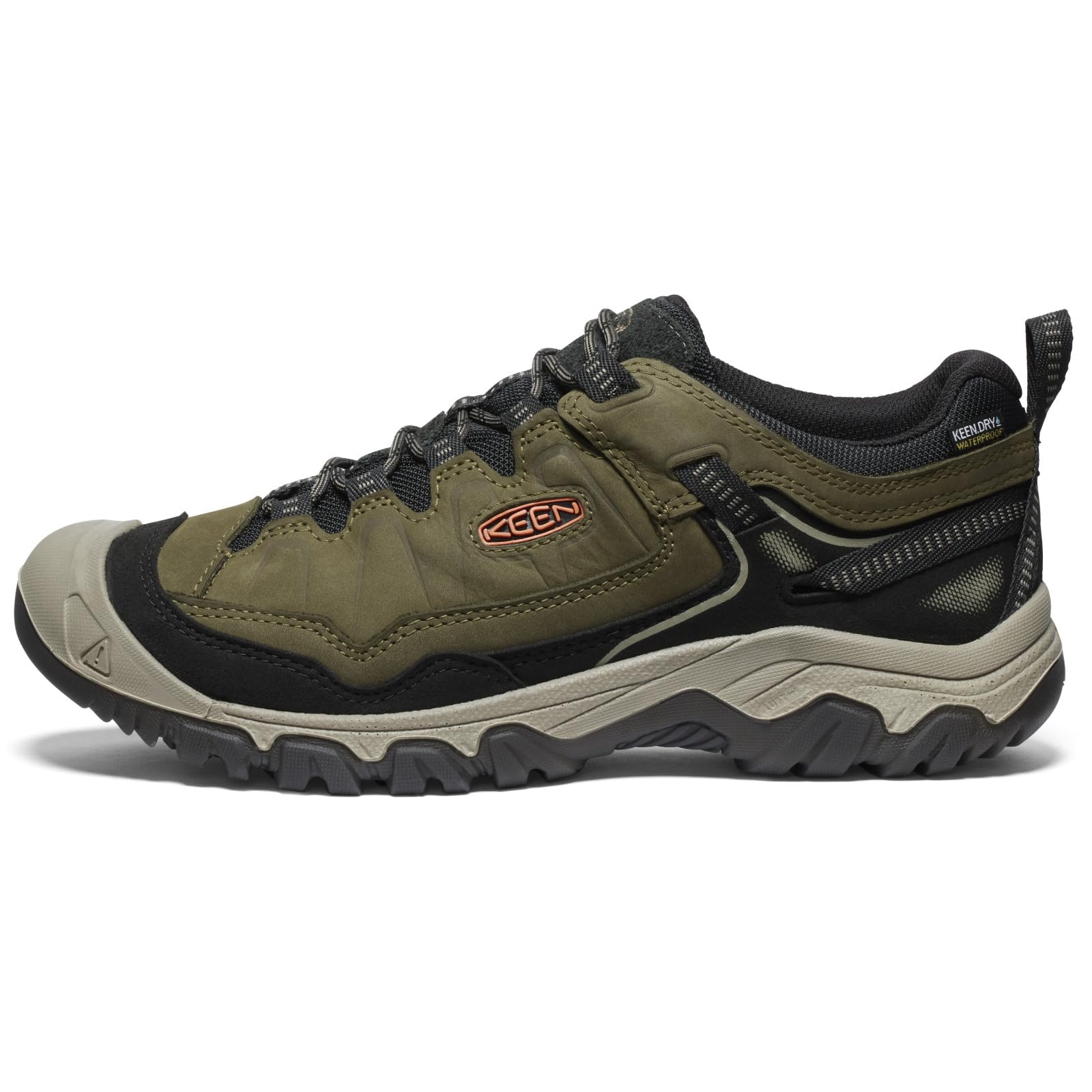 KEEN Men's Targhee 4 Low Height Durable Comfortable Waterproof Hiking Shoes - Image 3