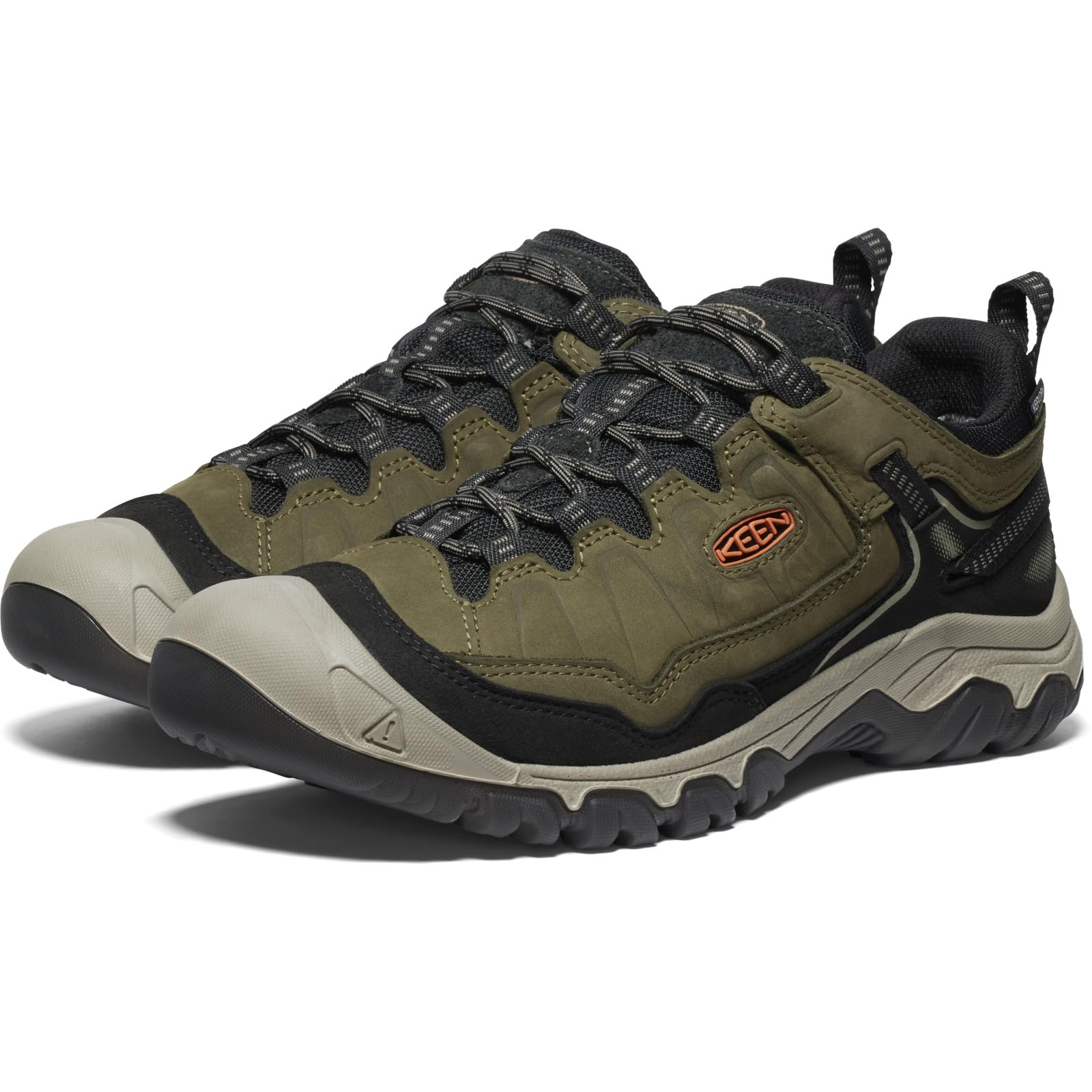 KEEN Men's Targhee 4 Low Height Durable Comfortable Waterproof Hiking Shoes - Image 4