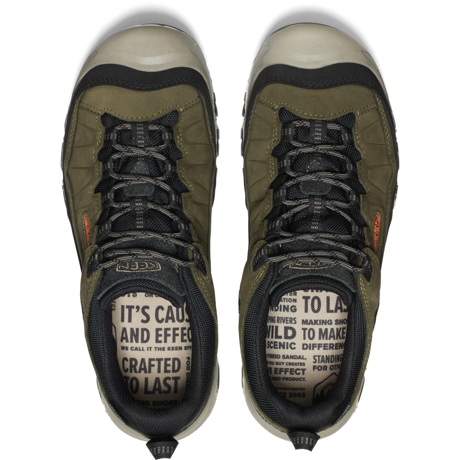 KEEN Men's Targhee 4 Low Height Durable Comfortable Waterproof Hiking Shoes - Image 5