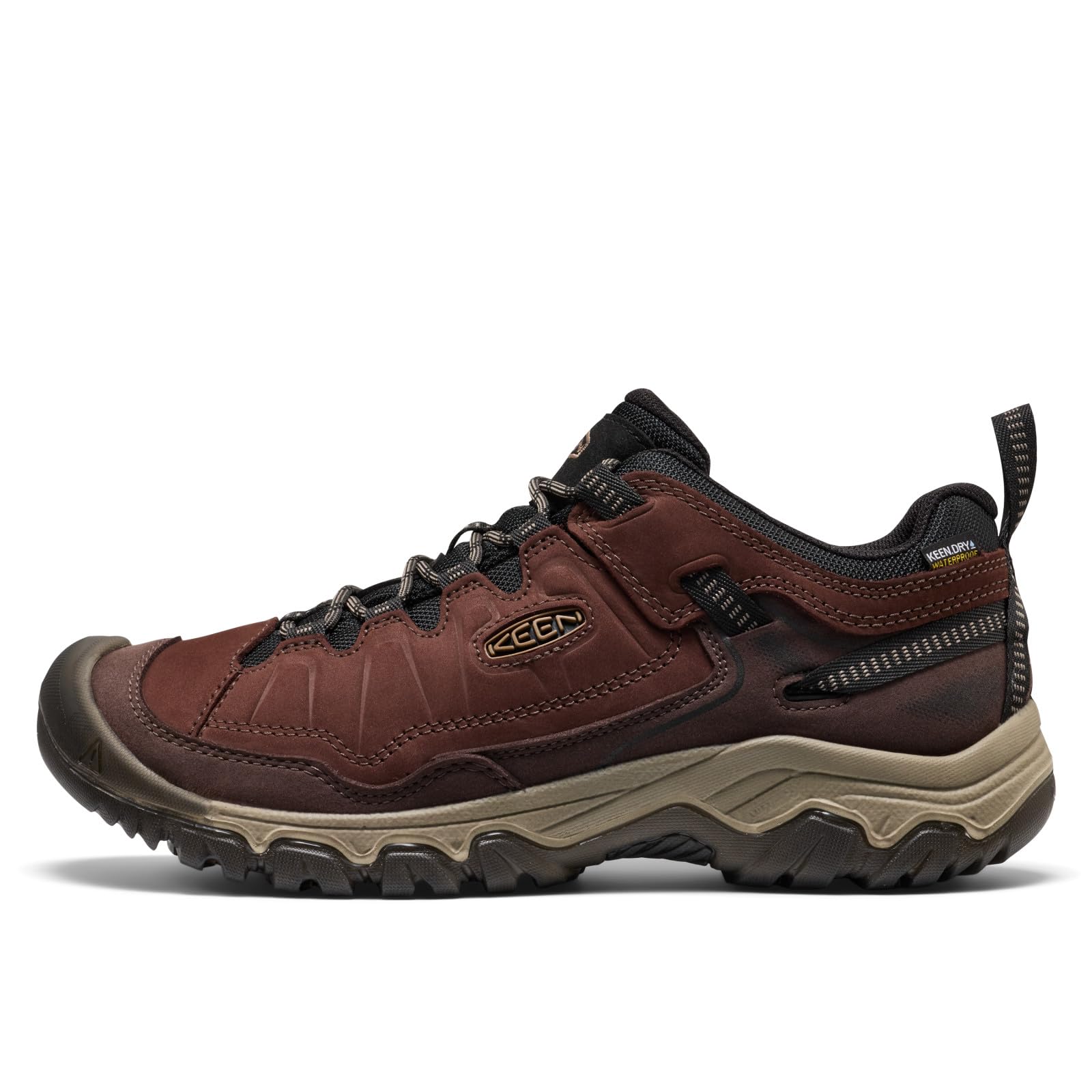 KEEN Men's Targhee 4 Low Height Durable Comfortable Waterproof Hiking Shoes - Image 3