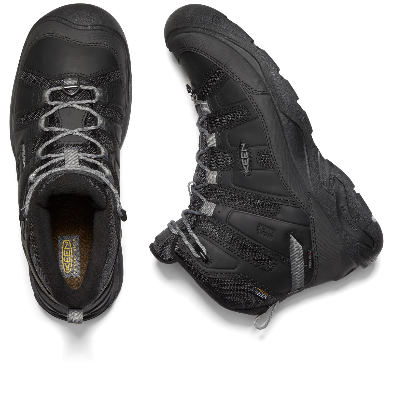 KEEN mens Circadia mid height polarHiking Boots - Image 5