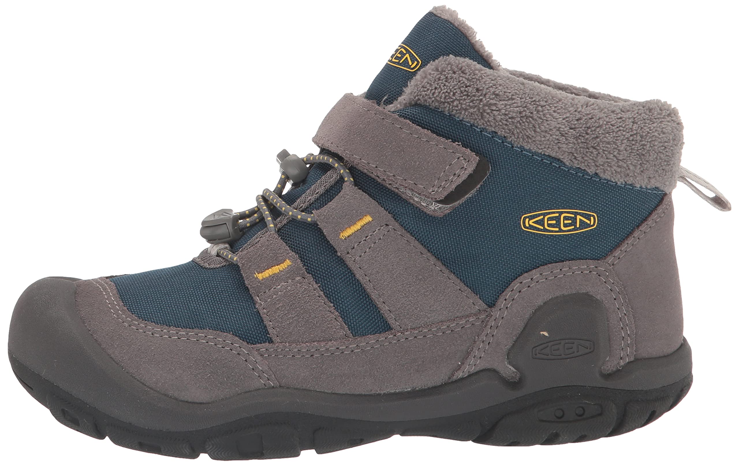 KEEN unisex-child Knotch Chukka Mid Height Insulated Easy onSnow Boots - Image 8