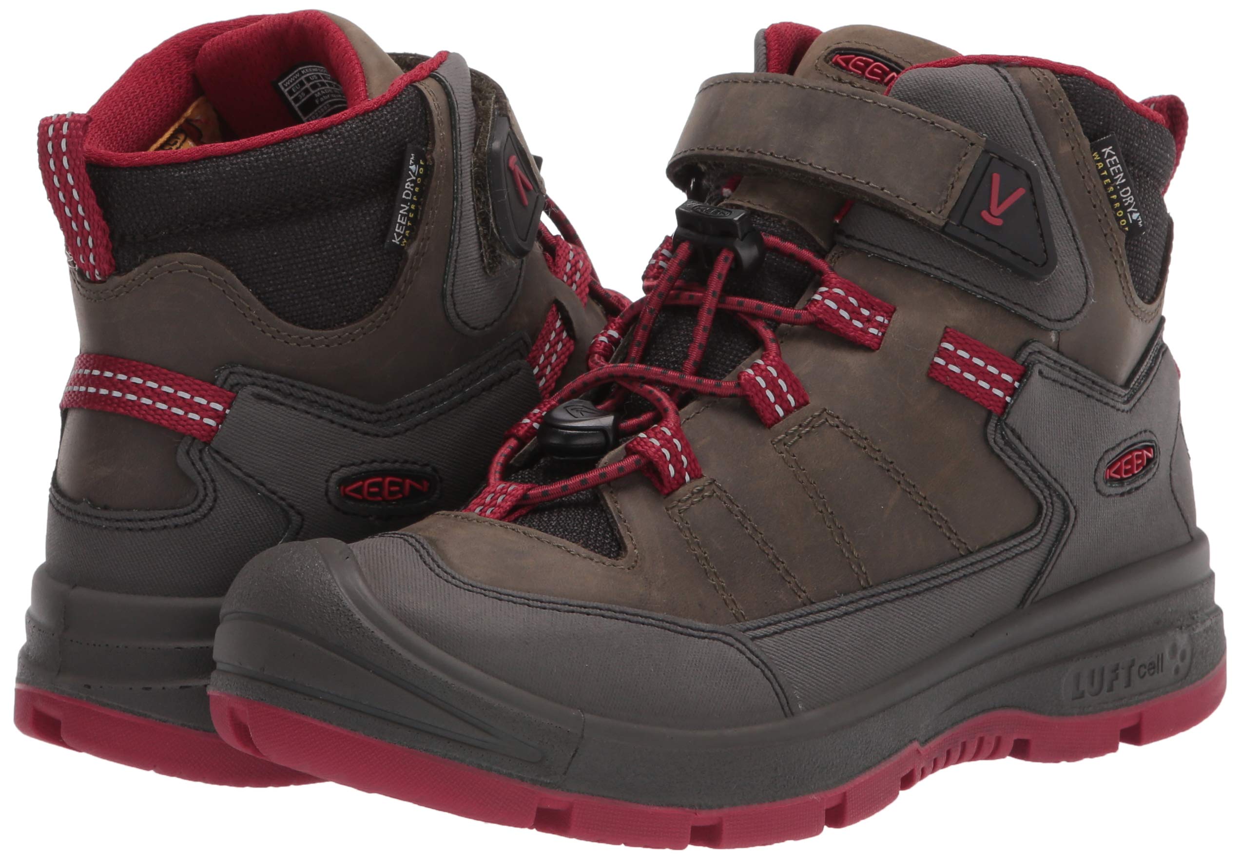 KEEN unisex-child Redwood Mid Height Leather Waterproof Insulated - Image 7