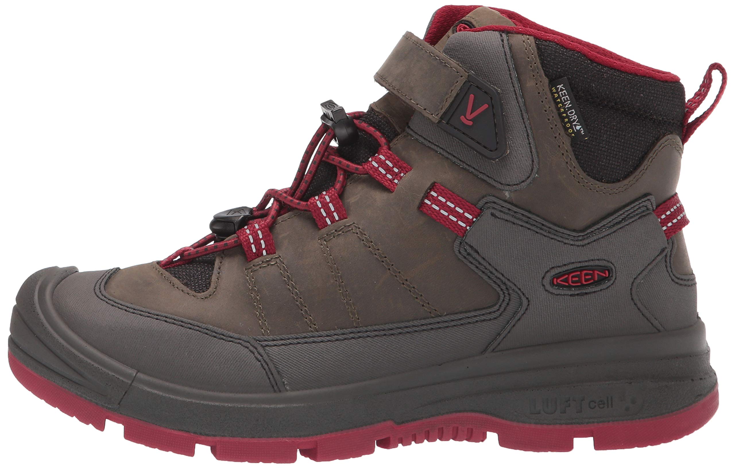 KEEN unisex-child Redwood Mid Height Leather Waterproof Insulated - Image 8