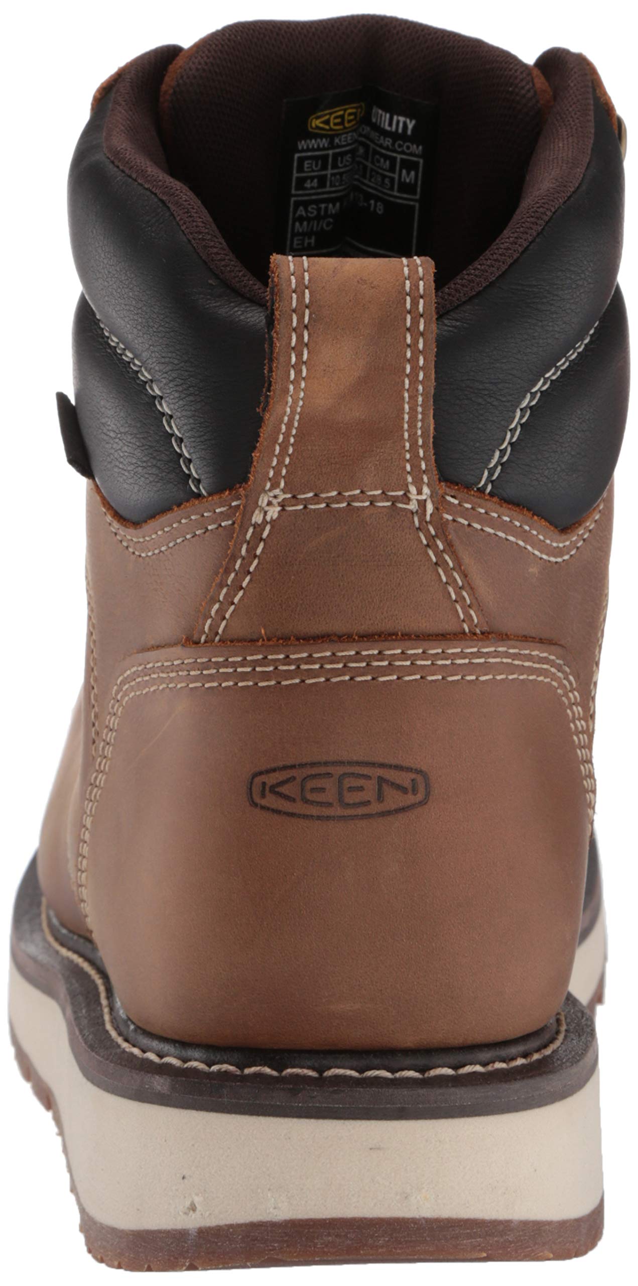 KEEN Utility Men's Cincinnati 6" Composite Toe Waterproof Wedge Work Boots - Image 3