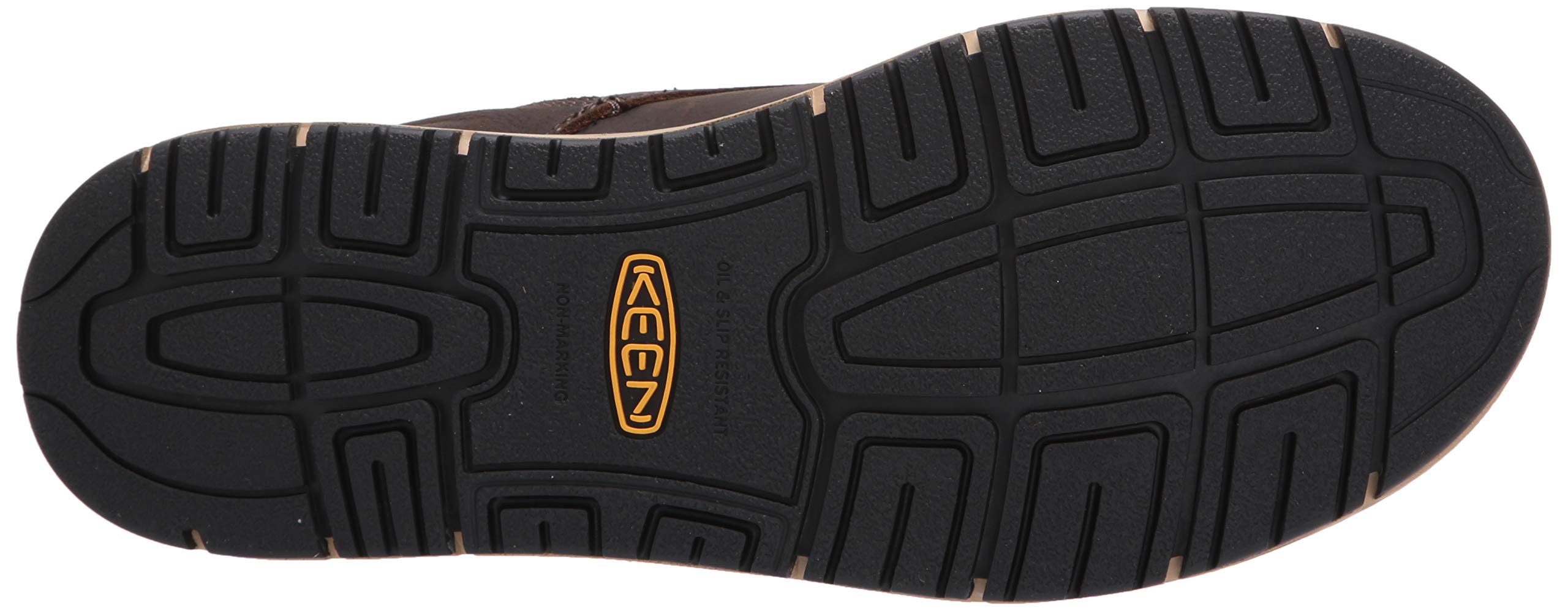 KEEN Utility Men's San Jose 6" Alloy Toe Waterproof Wedge Work Boots - Image 4