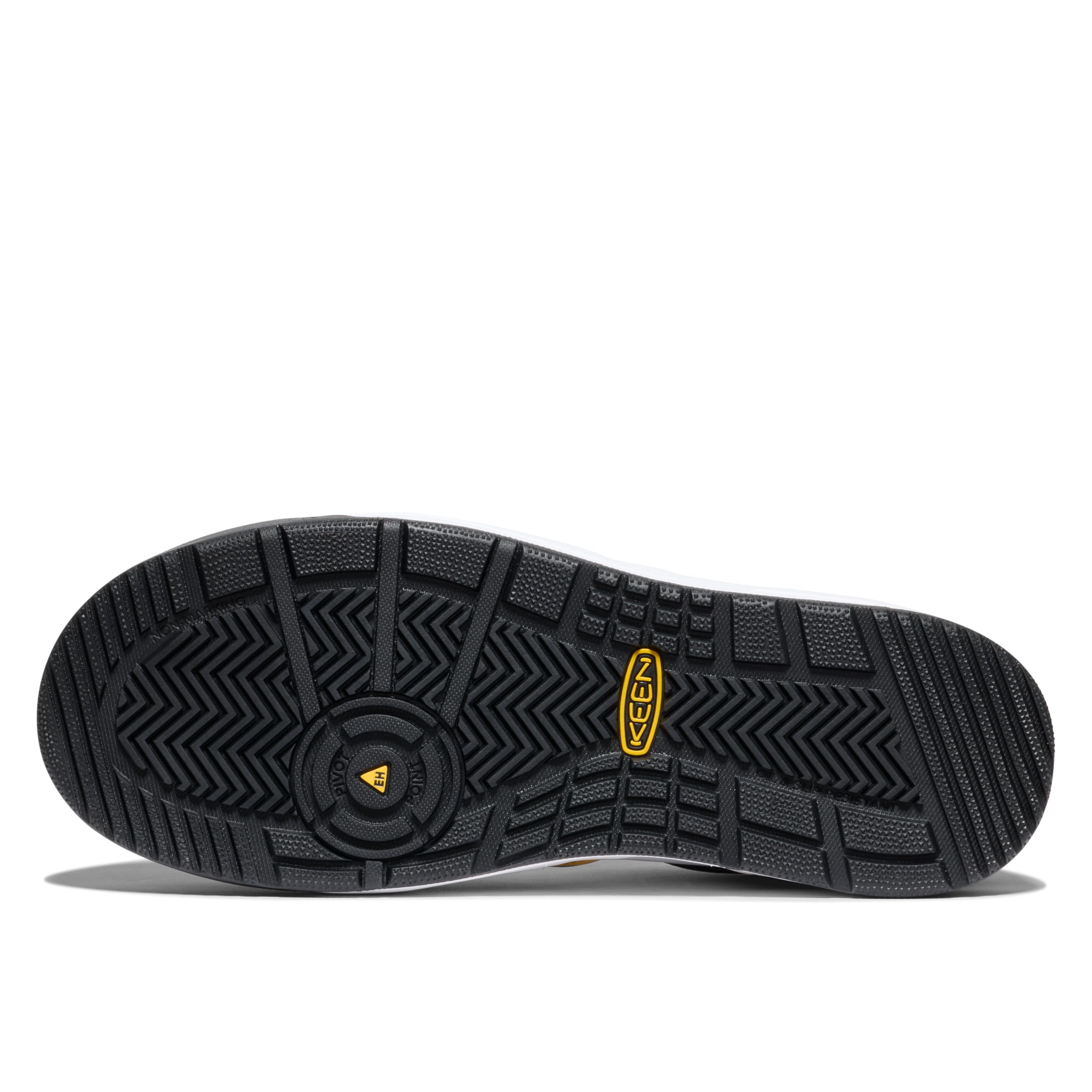 KEEN Utility Mens Overton Low Height Composite Toe Lightweight Durable Work Sneakers - Image 4