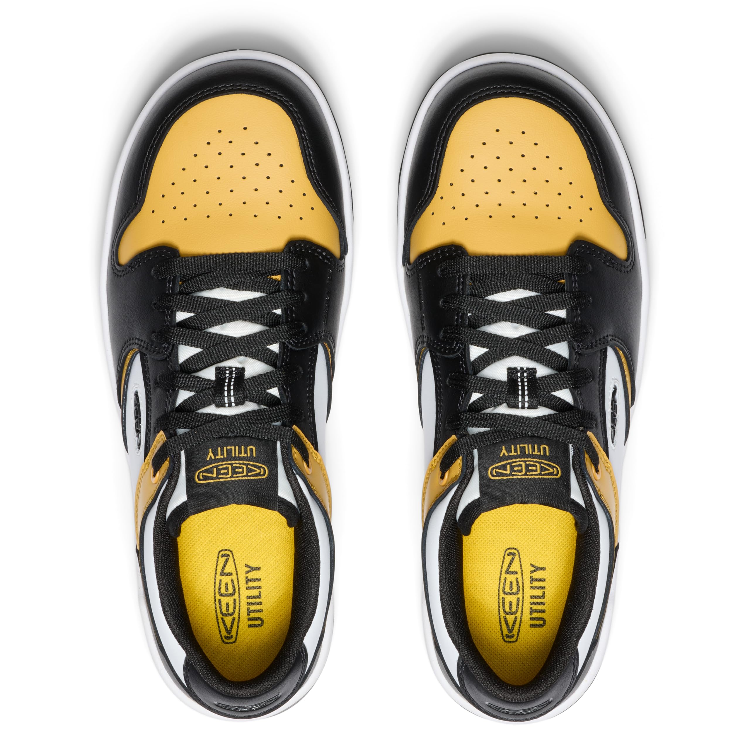 KEEN Utility Mens Overton Low Height Composite Toe Lightweight Durable Work Sneakers - Image 5