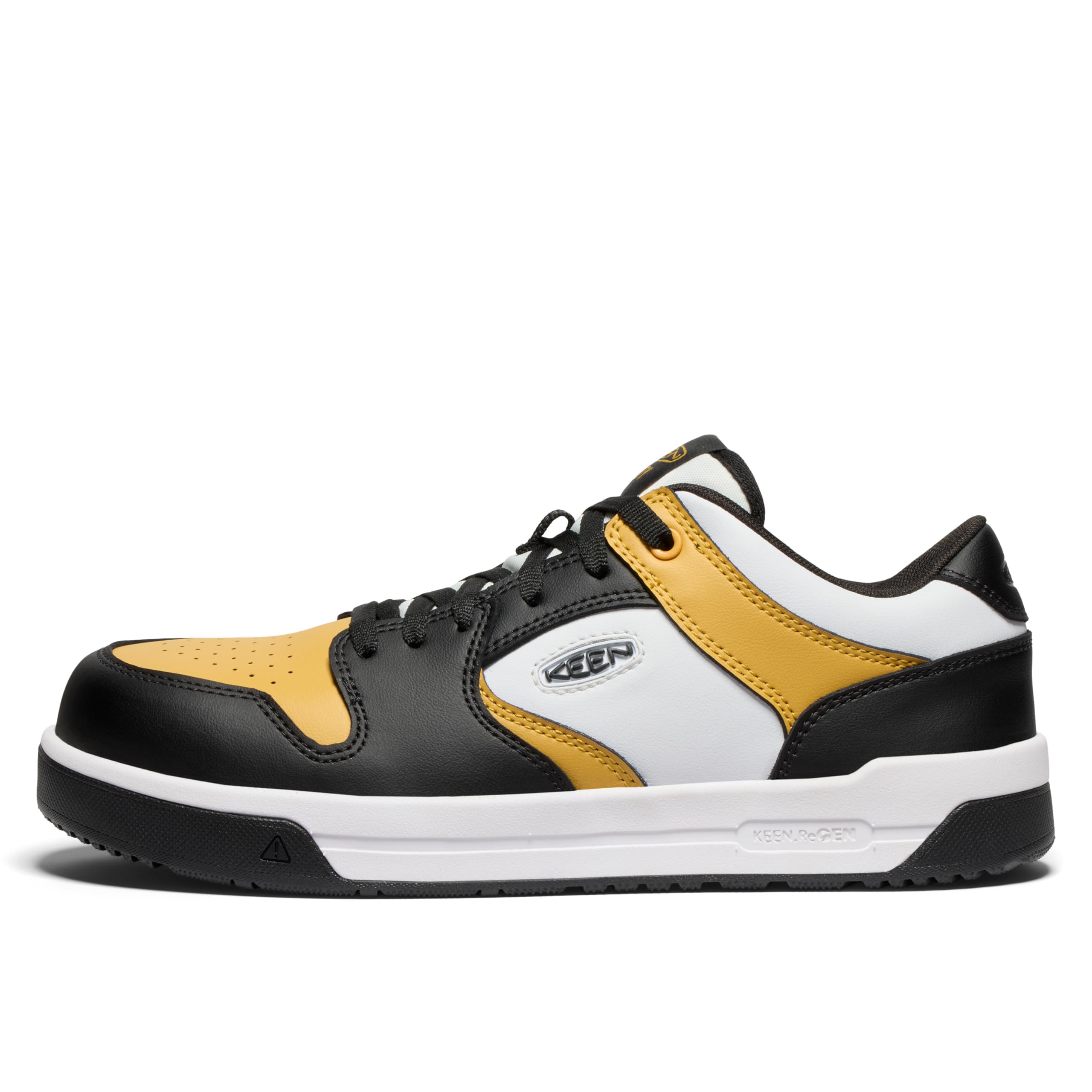 KEEN Utility Mens Overton Low Height Composite Toe Lightweight Durable Work Sneakers - Image 7