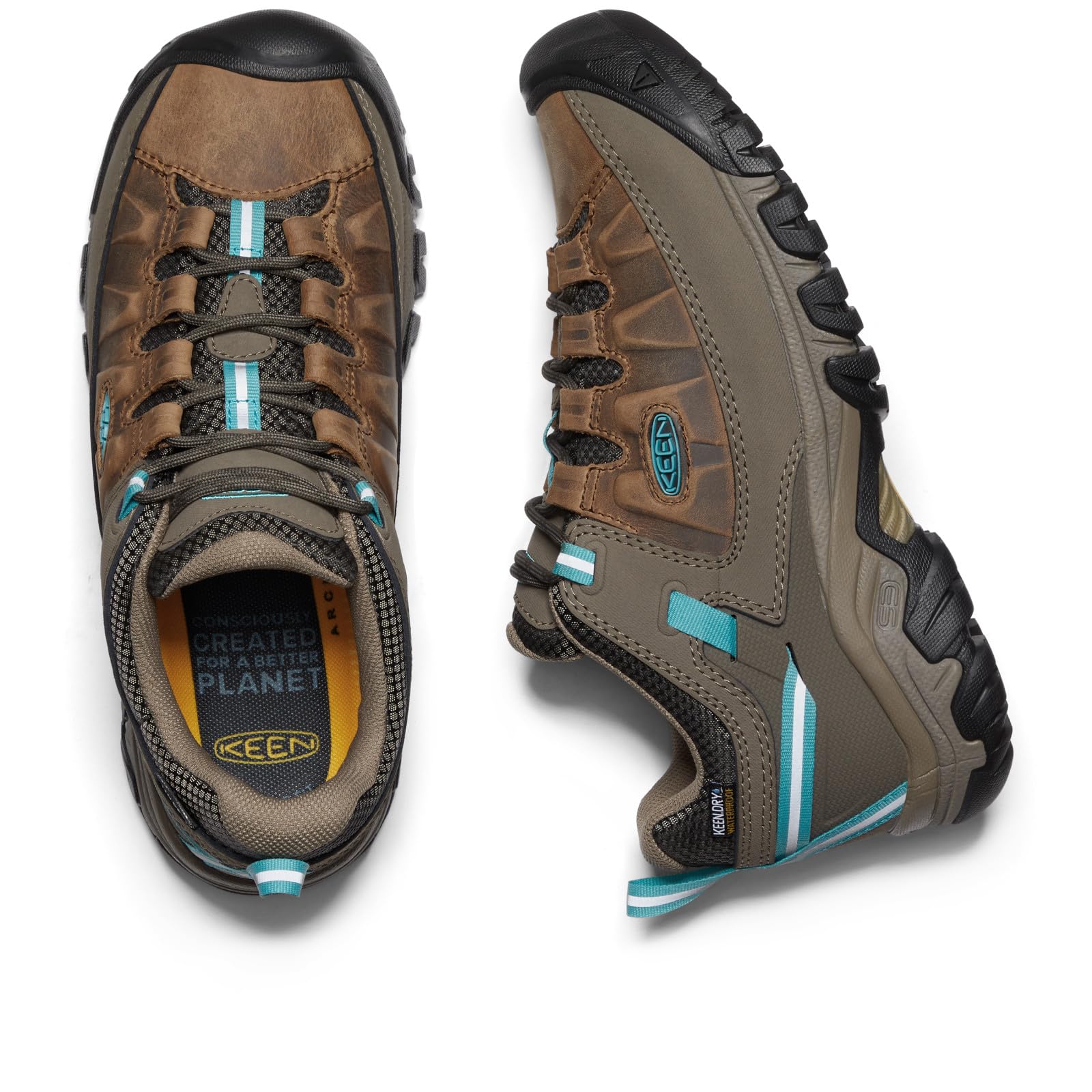 KEEN Women's Targhee III Low Height Waterproof Hiking Shoe - Image 5