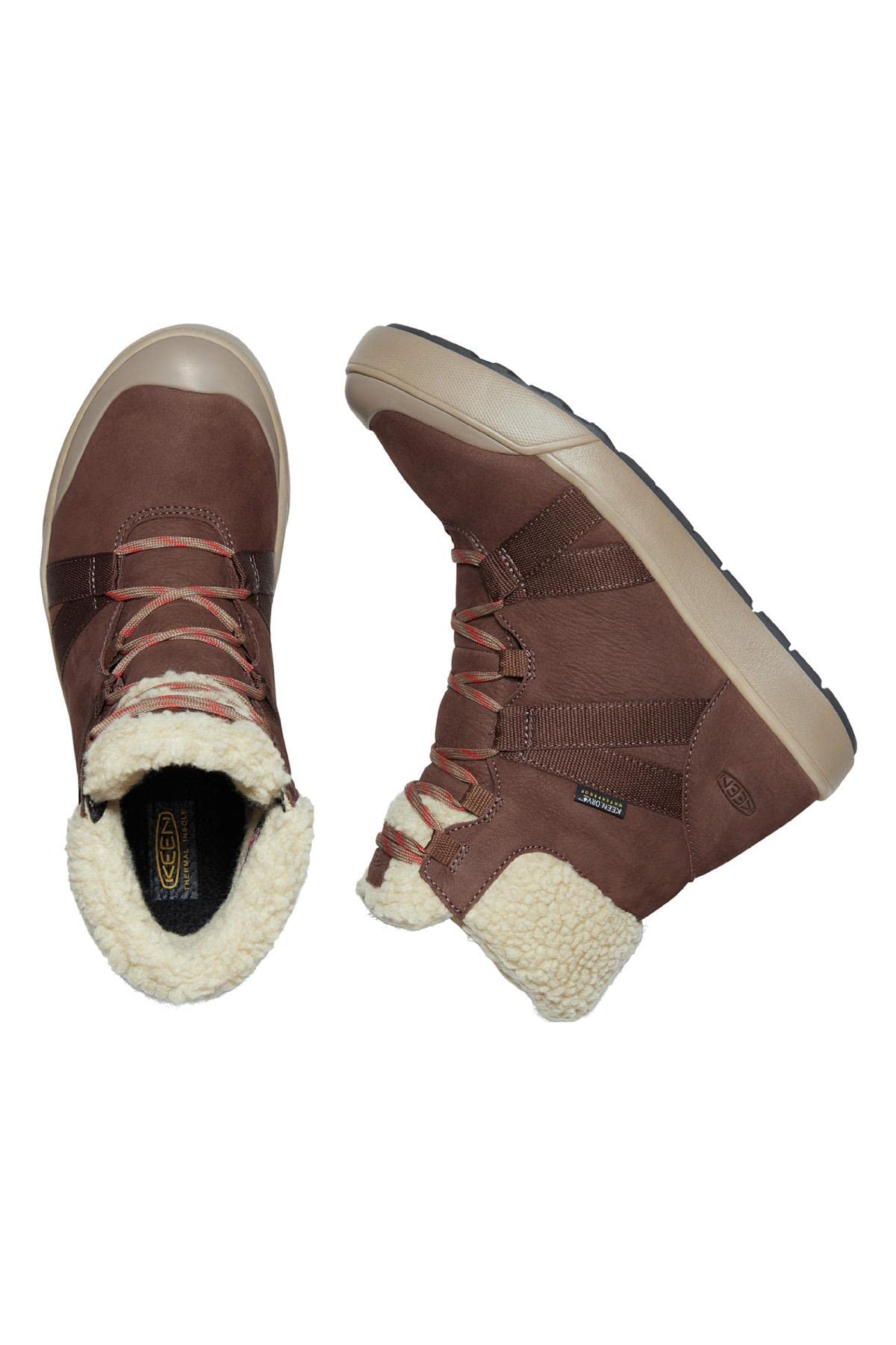 KEEN womens Elle Winter Insulated WaterproofMid Calf Boots - Image 3