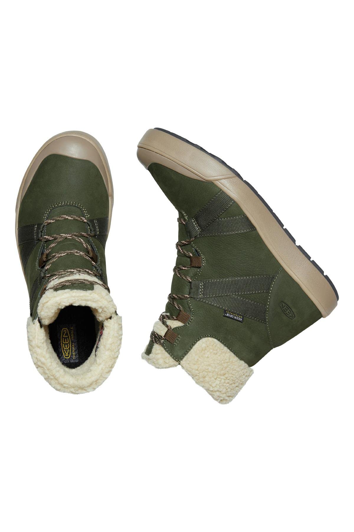 KEEN womens Elle Winter Insulated WaterproofMid Calf Boots - Image 3