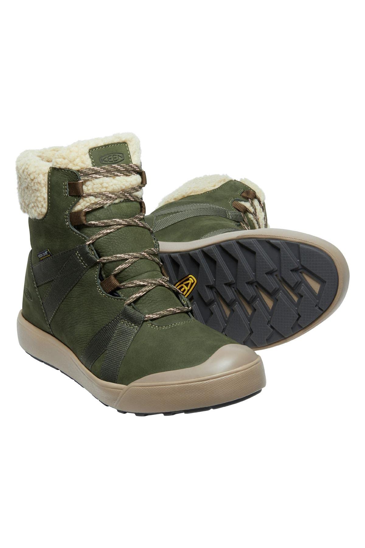 KEEN womens Elle Winter Insulated WaterproofMid Calf Boots - Image 4