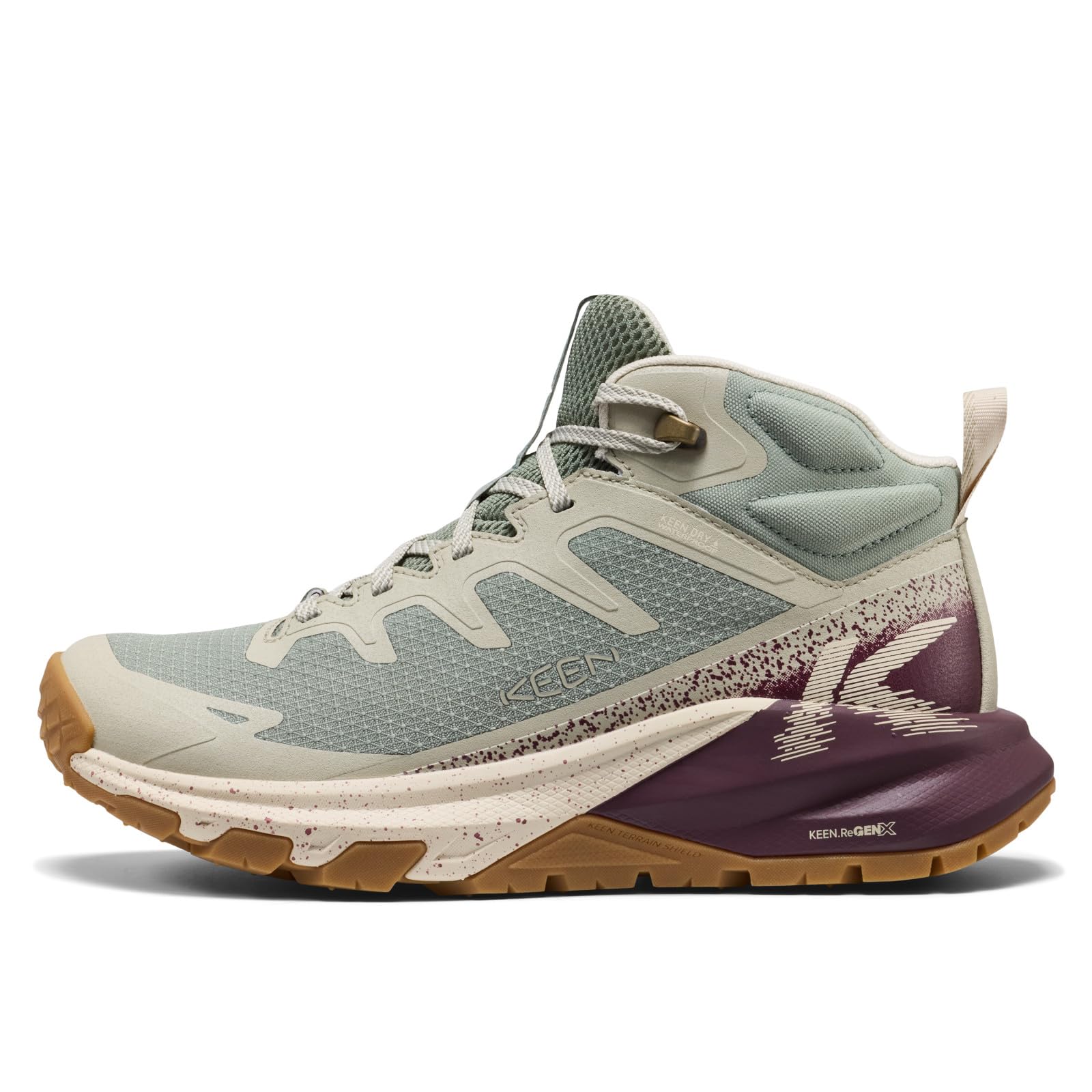 KEEN Womens Targhee Apex Mid Height Durable Lightweight Comfortable Waterproof - Image 3