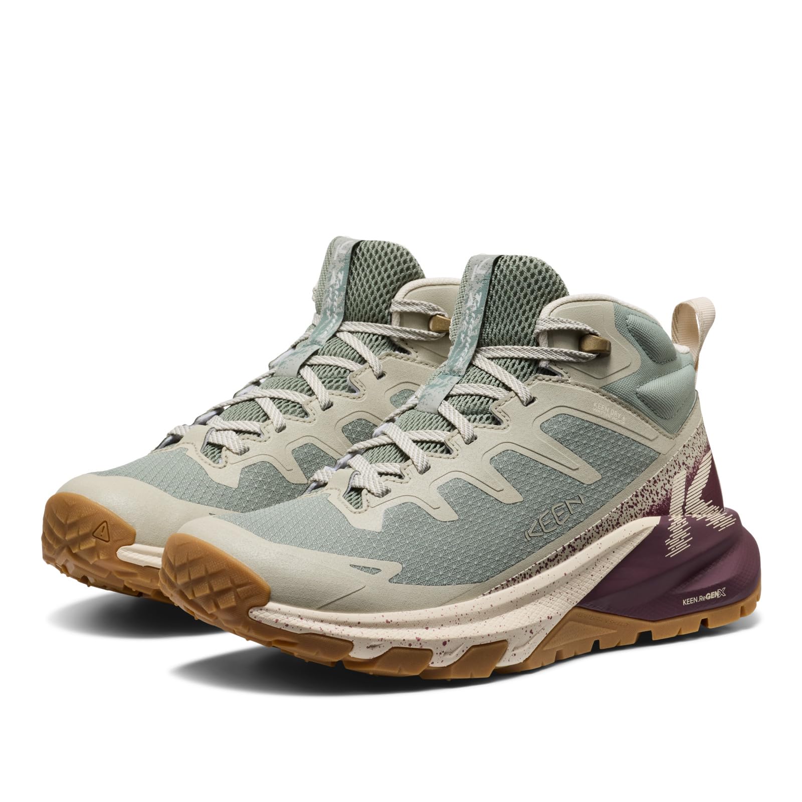KEEN Womens Targhee Apex Mid Height Durable Lightweight Comfortable Waterproof - Image 4